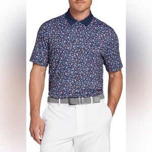 NEW Walter Hagen Men's Performance 11 USA Fashion Golf Polo MARP: $75.00